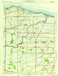 Hamlin 1935 topographic map thumbnail