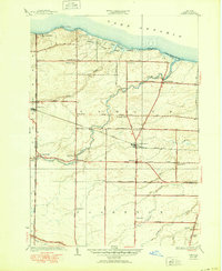 Hamlin 1935 topographic map thumbnail