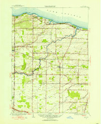 Hamlin 1952 topographic map thumbnail
