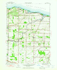 Hamlin 1952 topographic map thumbnail