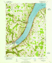 Hammondsport 1953 topographic map thumbnail