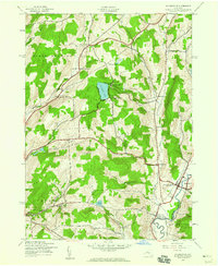 Holmesville 1943 topographic map thumbnail