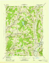 Holmesville 1945 topographic map thumbnail