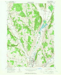 Homer 1955 topographic map thumbnail