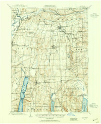 Honeoye 1901 topographic map thumbnail