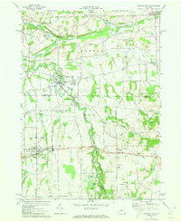 Honeoye Falls 1971 topographic map thumbnail