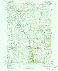 Honeoye Falls 1971 topographic map thumbnail