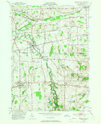 Honeoye Falls 1951 topographic map thumbnail