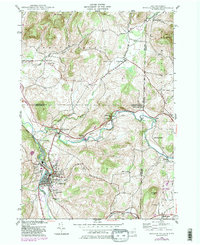 Hoosick Falls 1943 topographic map preview