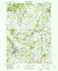 Hoosick Falls 1943 topographic map preview