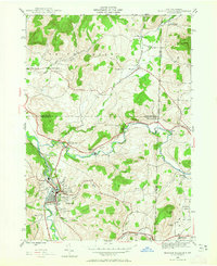Hoosick Falls 1943 topographic map thumbnail