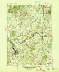 Hoosick Falls 1946 topographic map preview