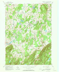 Hopewell Junction 1957 topographic map thumbnail
