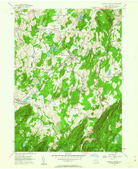 Hopewell Junction 1957 topographic map thumbnail