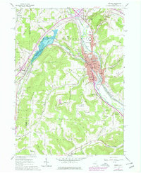 Hornell 1978 topographic map thumbnail