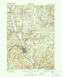 Hornell 1915 topographic map thumbnail