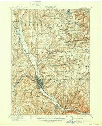 Hornell 1918 topographic map thumbnail