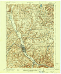 Hornell 1918 topographic map thumbnail