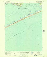 Howells Point 1956 topographic map thumbnail