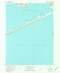 Howells Point 1967 topographic map thumbnail