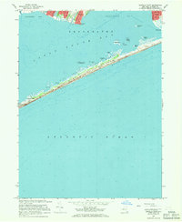 Howells Point 1967 topographic map thumbnail