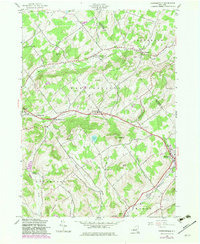 Harpersfield 1982 topographic map thumbnail