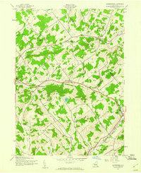 Harpersfield 1945 topographic map thumbnail
