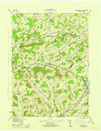 Harpersfield 1946 topographic map thumbnail