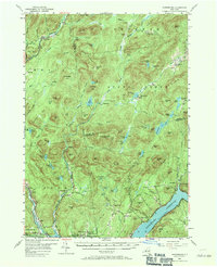Harrisburg 1954 topographic map thumbnail