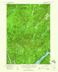 Harrisburg 1954 topographic map thumbnail