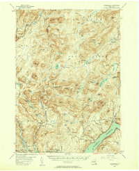 Harrisburg 1954 topographic map thumbnail
