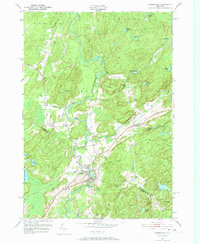 Harrisville 1951 topographic map thumbnail