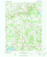 Hartfield 1954 topographic map thumbnail