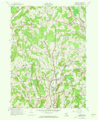 Hartwick 1943 topographic map thumbnail