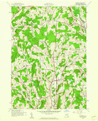Hartwick 1943 topographic map thumbnail
