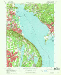 Haverstraw 1967 topographic map thumbnail