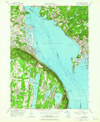 Haverstraw 1955 topographic map thumbnail