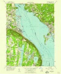 Haverstraw 1955 topographic map thumbnail