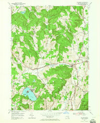 Hillsdale 1953 topographic map preview