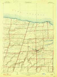 Hilton 1934 topographic map thumbnail