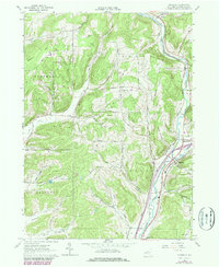Hinsdale 1979 topographic map thumbnail