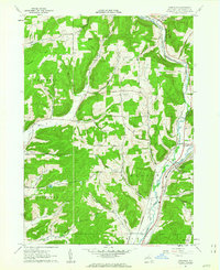 Hinsdale 1961 topographic map thumbnail