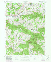 Hobart 1945 topographic map thumbnail