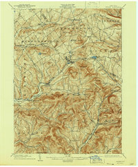 Hobart 1904 topographic map thumbnail