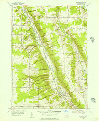 Holland 1955 topographic map thumbnail