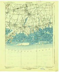 Hempstead 1903 topographic map thumbnail