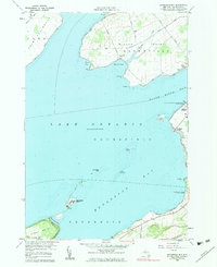 Henderson Bay 1980 topographic map thumbnail