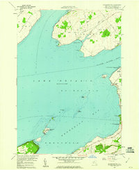Henderson Bay 1959 topographic map thumbnail