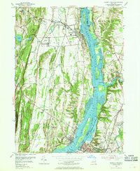 Hudson North 1953 topographic map thumbnail