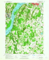 Hudson South 1963 topographic map thumbnail
